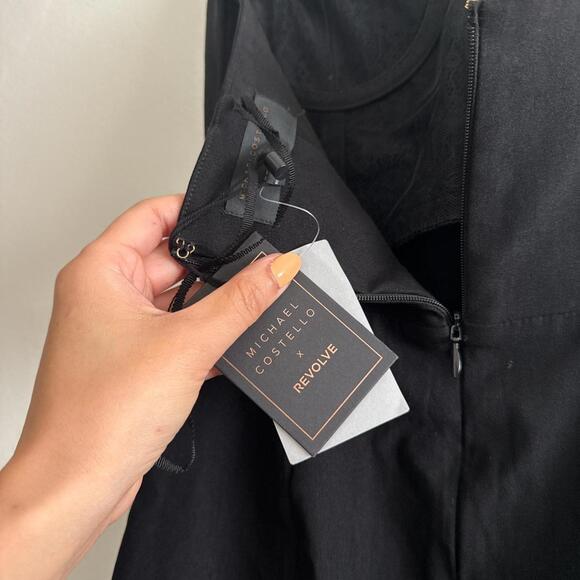 Michael Costello x REVOLVE Louisa Gown in Black - Picture 7 of 8